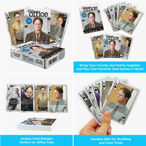 The Office- Dwight Quotes Playing Cards