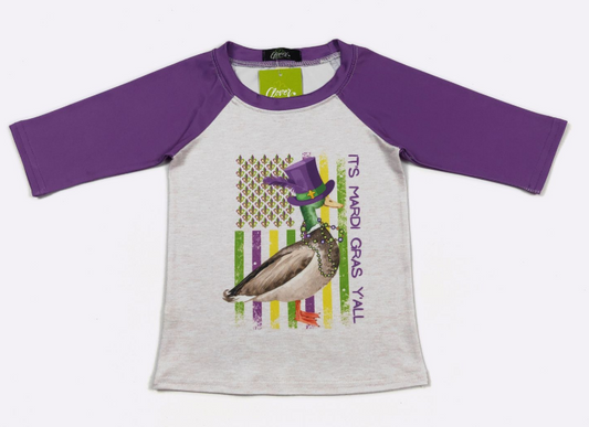 Mardi Mallard Raglan