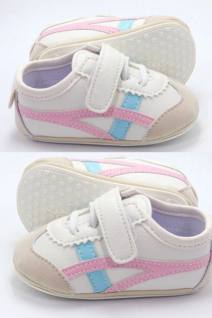 Pink/Blue/White Infant Tennis Shoe