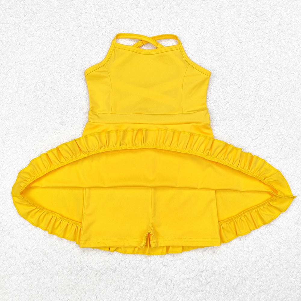 Active Wear Dress (Yellow)