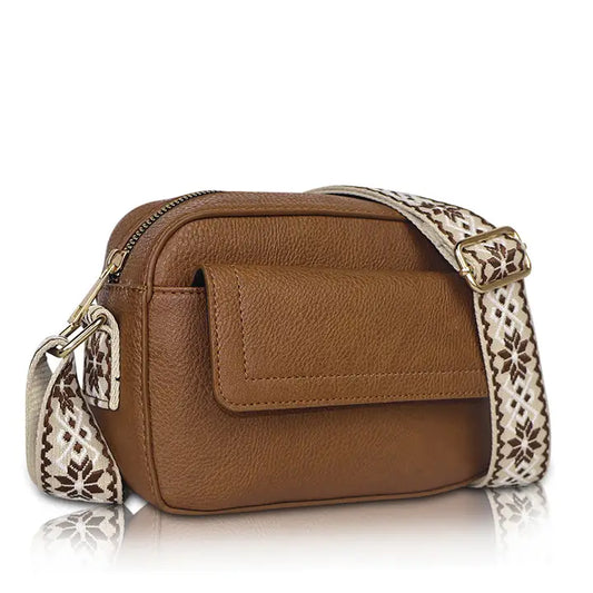 Brown Mini Crossbody Bag