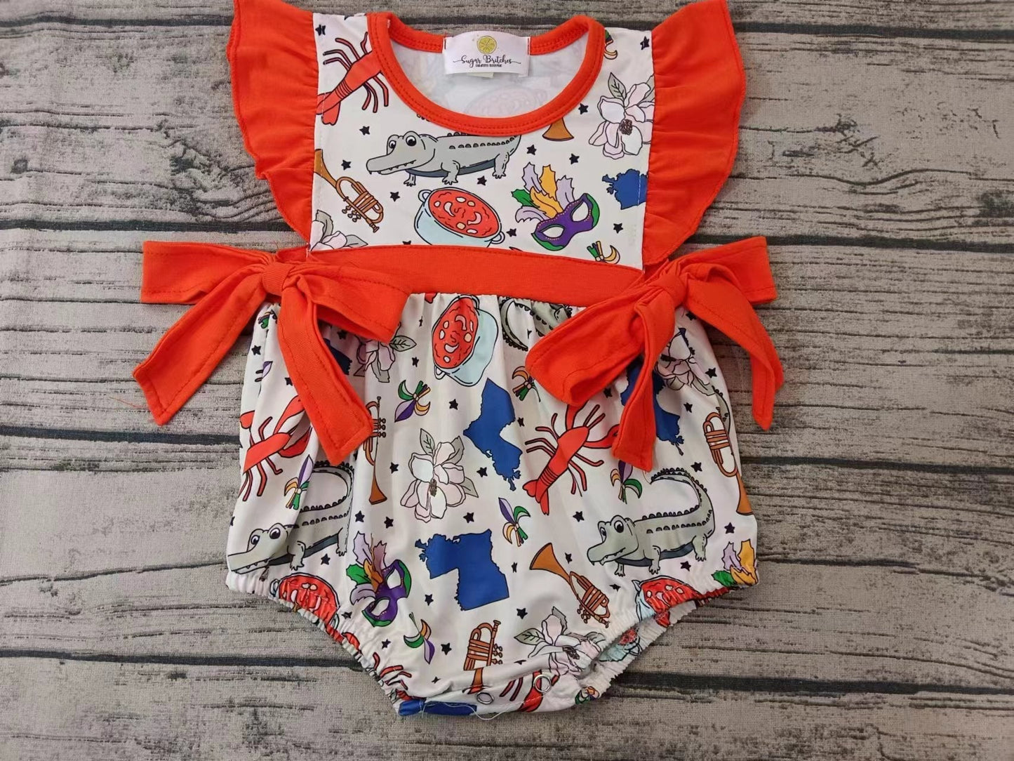 Lagniappe Collection: Girls Romper