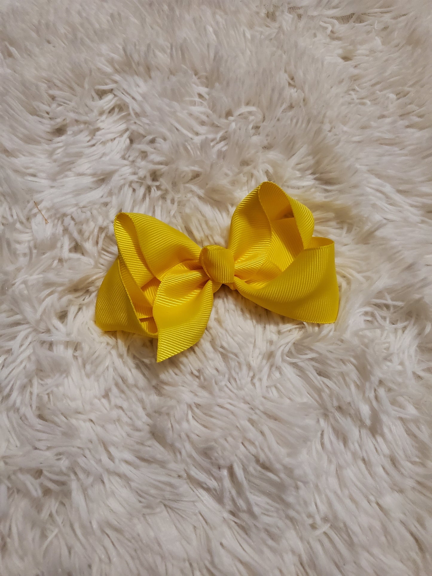 Small Yellow Bow