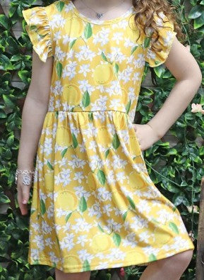 Yellow Lemon Dress