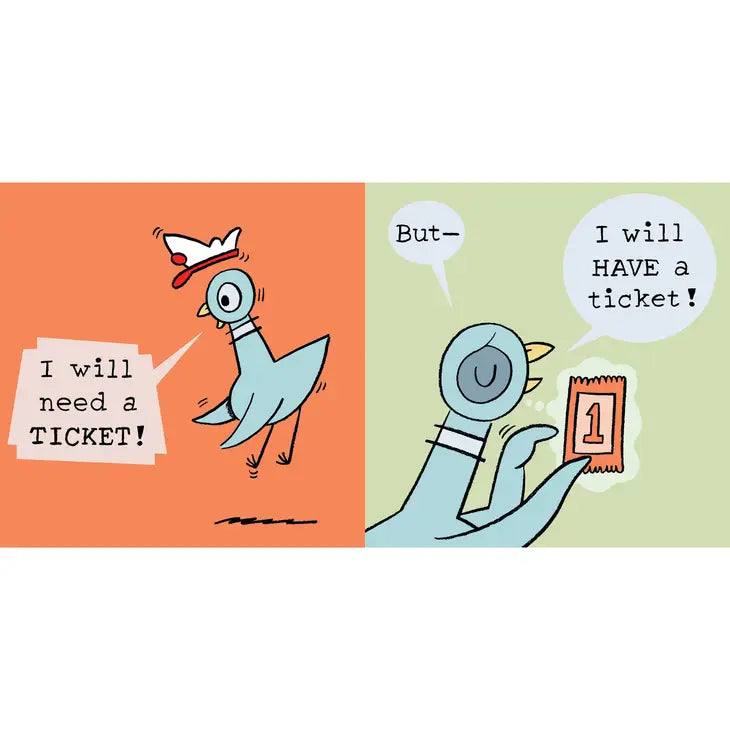 The Pigeon Will Ride the Roller Coaster! by Mo Willems