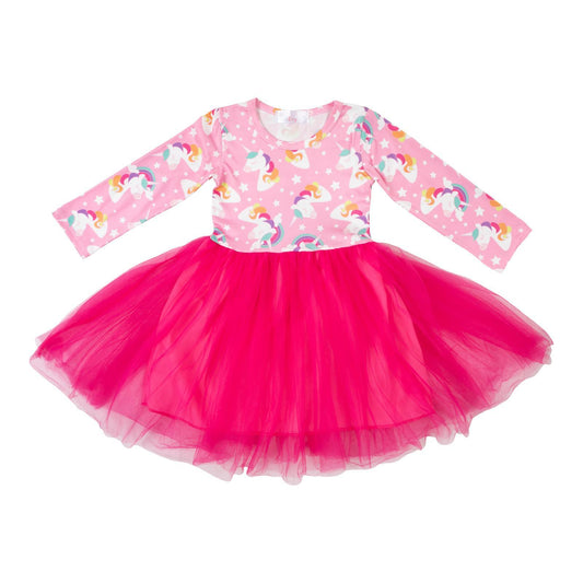 Rainbow Star Tutu Dress