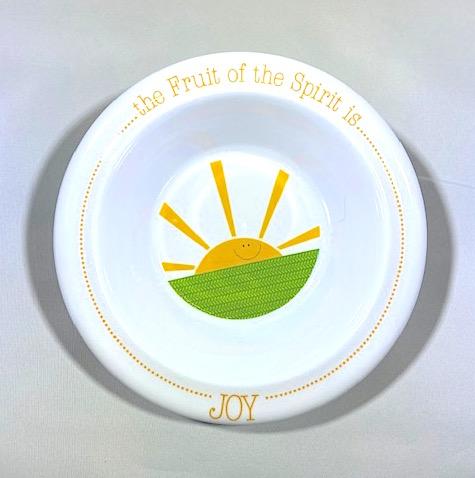 Fruit of the Spirit: JOY Plate or Bowl