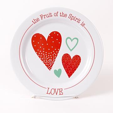 Fruit of the Spirit: LOVE Plate or Bowl