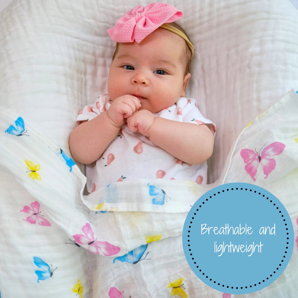 Butterfly Kisses Swaddle